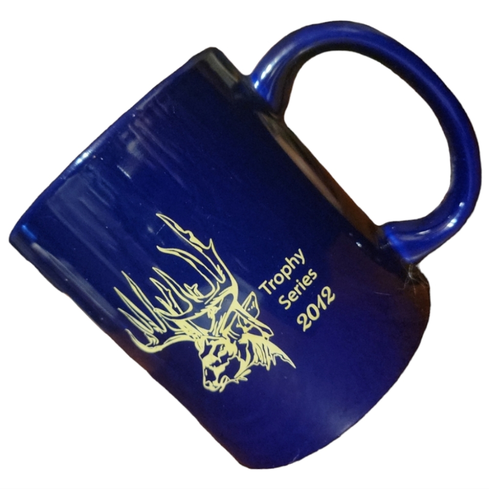 Vtg 12 Whitetails Unlimited Trophy Series Buck Coffee Tea Hot Chocolate Cup Mug